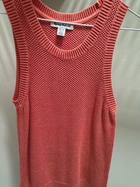 Tommy Bahama Coral Textured Knit Top
